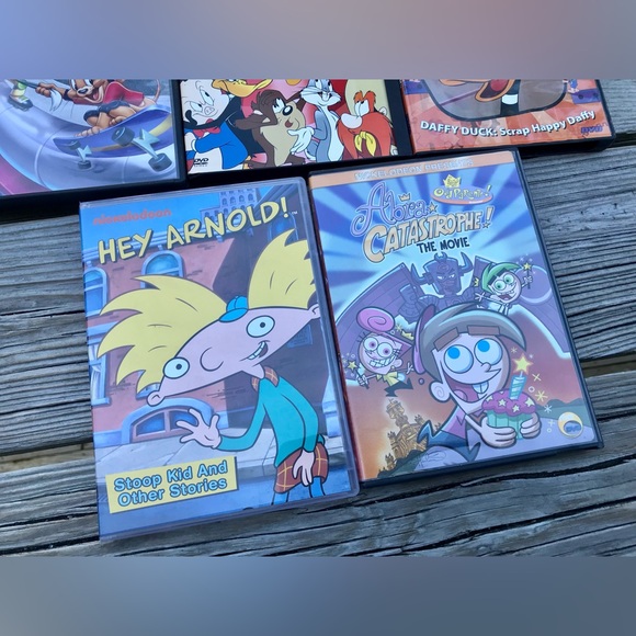 Bundle 2/$10 FAIRLY ODD PARENTS HEY ARNOLD LOONEY TUNES TOM JERRY Kids DVD Movie - Picture 4 of 8